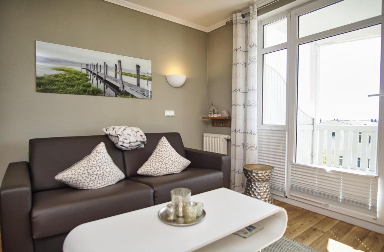 Meeresblick Residenzen FeWo 25 deluxe, inklusive Sauna und Schwimmbadnutzung im AHOI Sellin Goehren  Exterior foto
